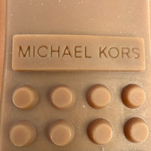 Michael Kors Moccasin Loafers Sutton Leather Upper Rubber Sole Tan Shoes 7.5M - Picture 10 of 10